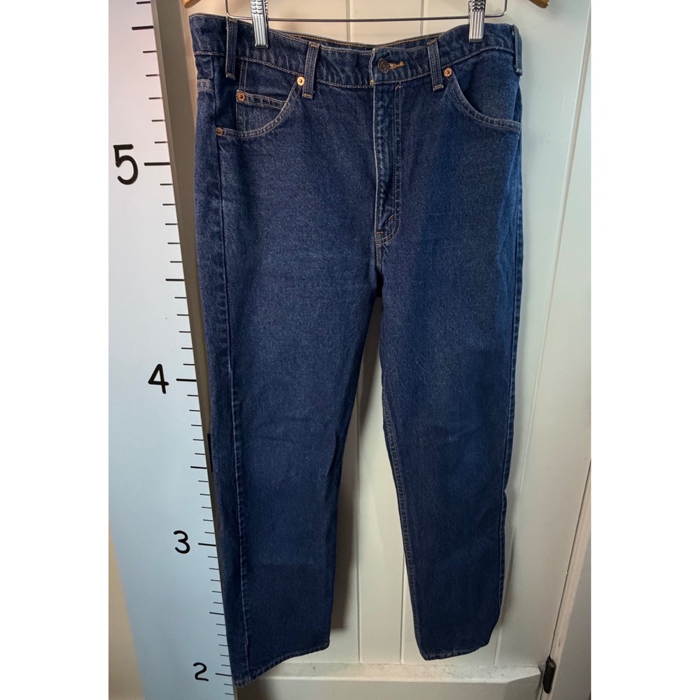 Levi's 505 Blue Jeans 5 Pocket Men's 36x32 Barn Chore Western Cowboy Casual Date
